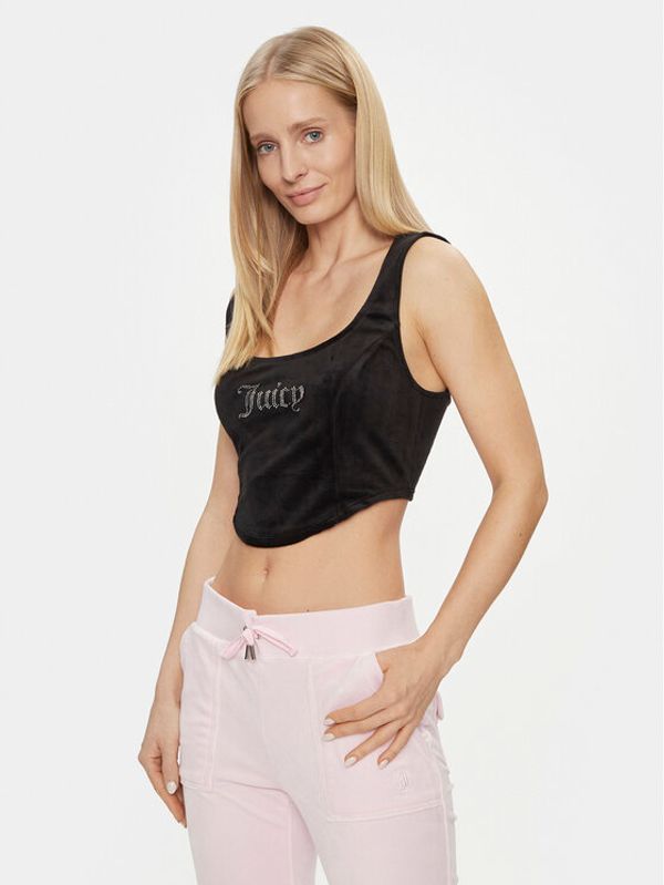 Juicy Couture Juicy Couture Top Camina JCWCT23305 Crna Slim Fit