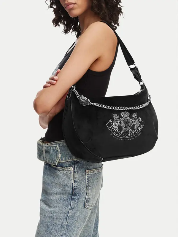 Juicy Couture Juicy Couture Torbica CEO-BIJXT8990WZC. Crna