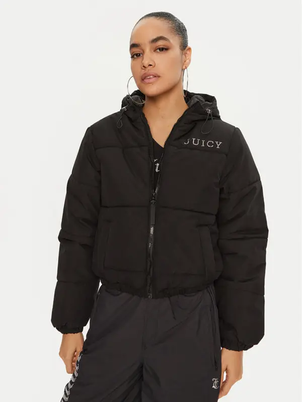 Juicy Couture Juicy Couture Zimska jakna Margie JCOIJ224553 Crna Regular Fit