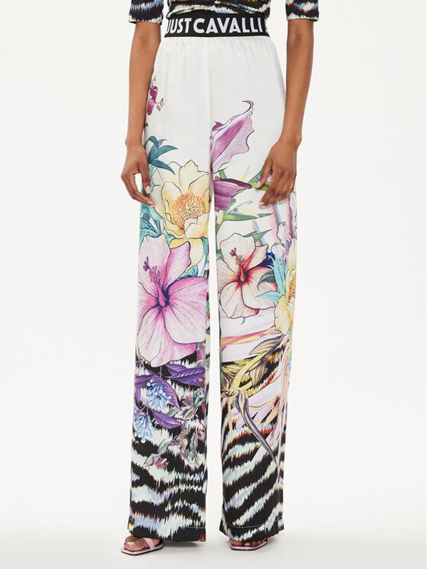 Just Cavalli Just Cavalli Hlače 76PAA120 Bež Slim Fit