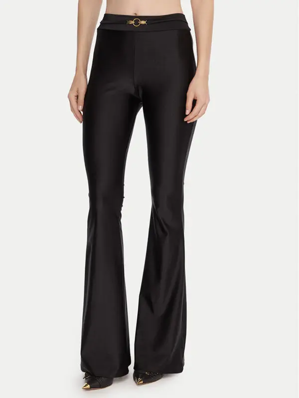 Just Cavalli Just Cavalli Leggings 79PAC1C1 J0108 Crna Flare Fit