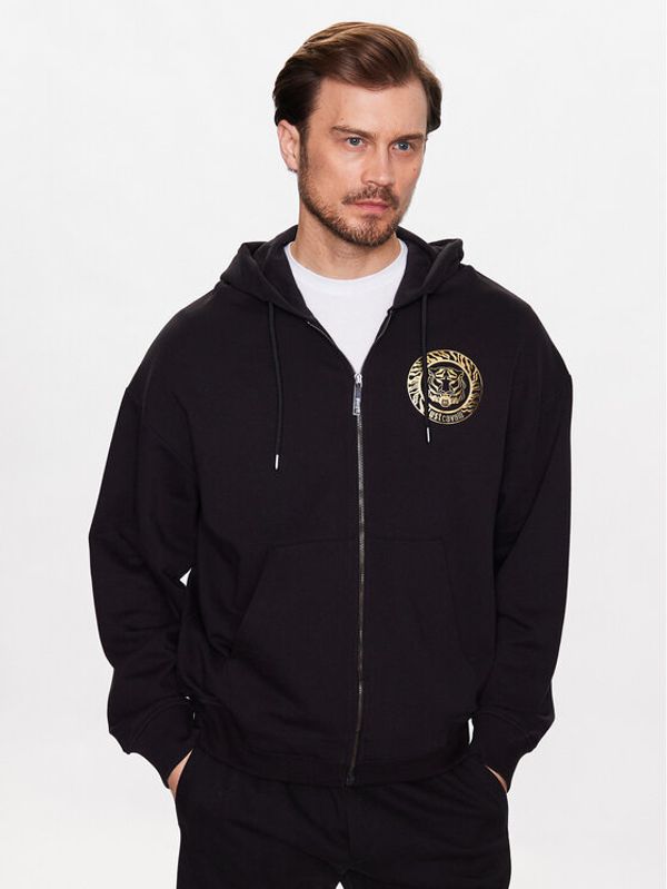 Just Cavalli Just Cavalli Majica dugih rukava 74OBIF03 Crna Regular Fit