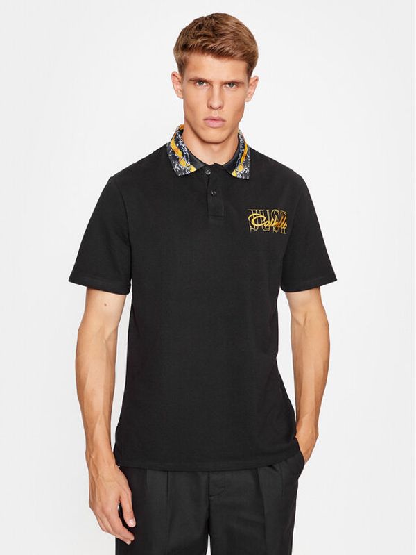 Just Cavalli Just Cavalli Polo 75OAGT04 Crna Regular Fit