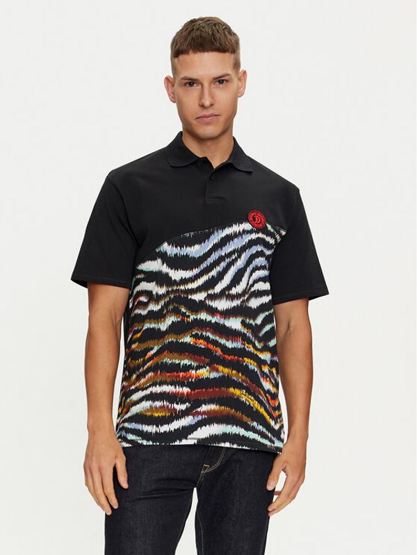 Just Cavalli Just Cavalli Polo 76OAG6R1 Crna Regular Fit