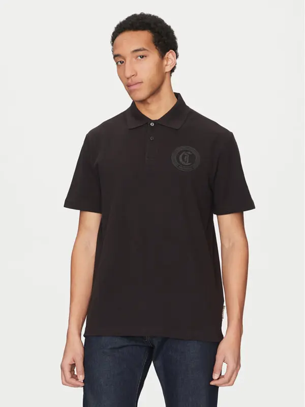 Just Cavalli Just Cavalli Polo 78OAGT01 Crna Regular Fit