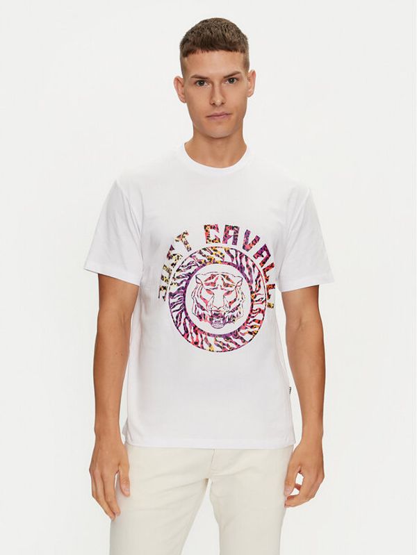 Just Cavalli Just Cavalli T-shirt 76OAHC17 Bijela Regular Fit