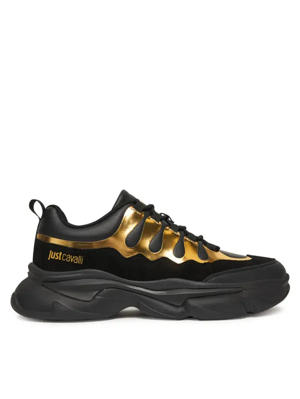 Just Cavalli Just Cavalli Tenisice 79QA3SA2 ZPB56 Crna