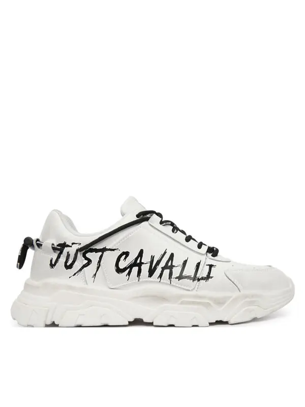Just Cavalli Just Cavalli Tenisice 80QA3SH1 ZPC21 Bijela
