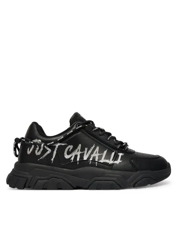 Just Cavalli Just Cavalli Tenisice 80QA3SH1 ZPC21 Crna