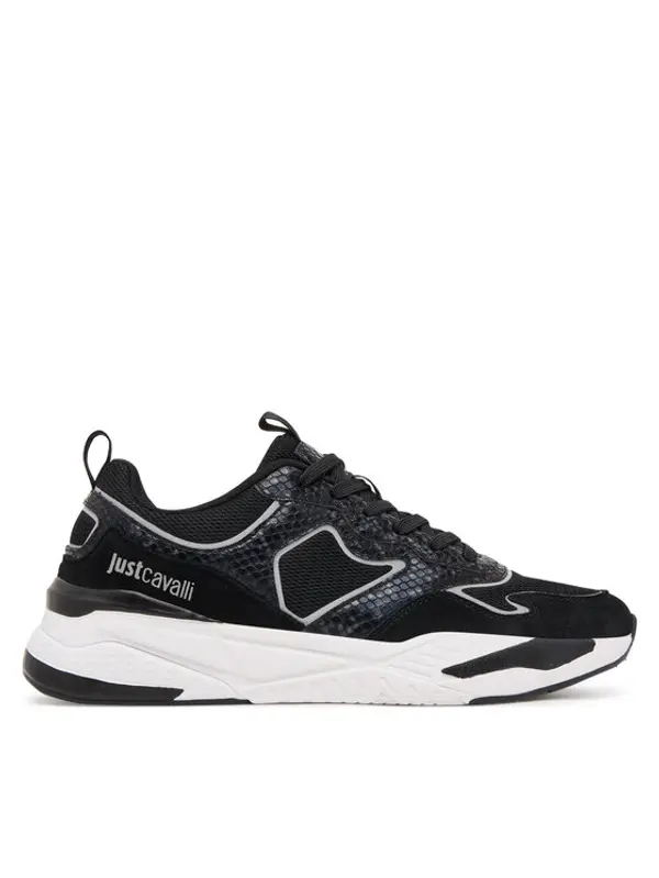 Just Cavalli Just Cavalli Tenisice Fondo Nevada Dis 2 79QA3SD1 ZSD37 Crna