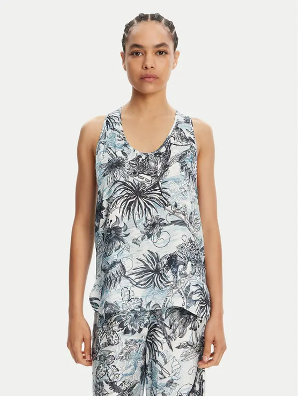 Just Cavalli Just Cavalli Top 78PAH640 Plava Regular Fit