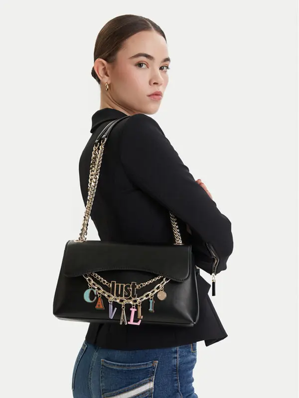 Just Cavalli Just Cavalli Torbica 80RA4BE1 ZSD85 Crna