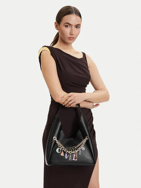 Just Cavalli Just Cavalli Torbica 80RA4BE5 ZSD85 Crna