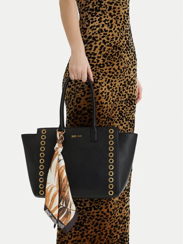 Just Cavalli Just Cavalli Torbica 80RA4BF3 ZSB81 Crna