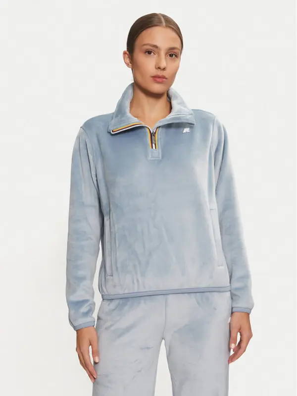 K-way K-Way Flis Viv K5131NW Plava Regular Fit