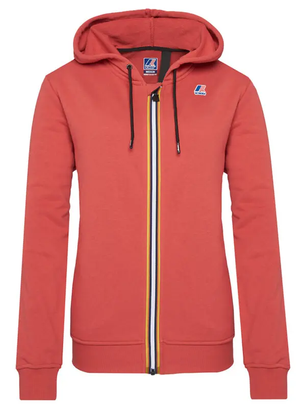 K-way K-Way Majica dugih rukava Arnel K4115ZW Crvena Regular Fit