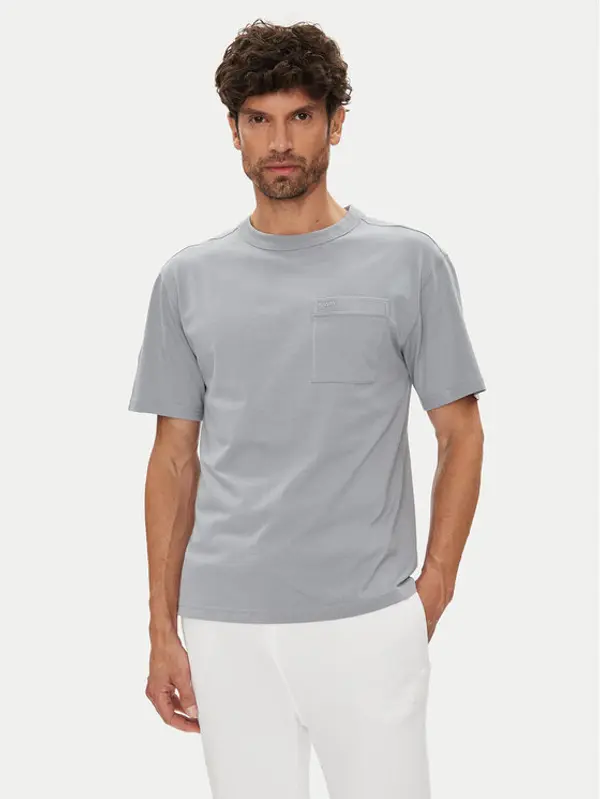 K-way K-Way T-shirt K2135HW Siva Regular Fit