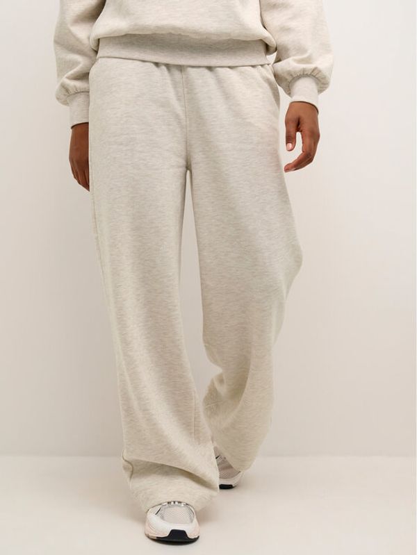 Kaffe Kaffe Donji dio trenerke Bukser 10507684 Bež Regular Fit