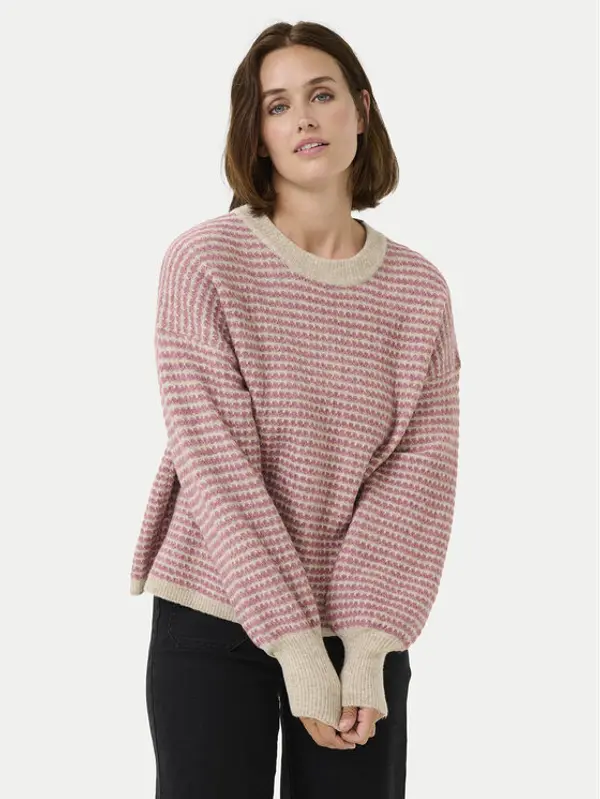 Kaffe Kaffe Džemper Ellery 10509032 Ružičasta Loose Fit