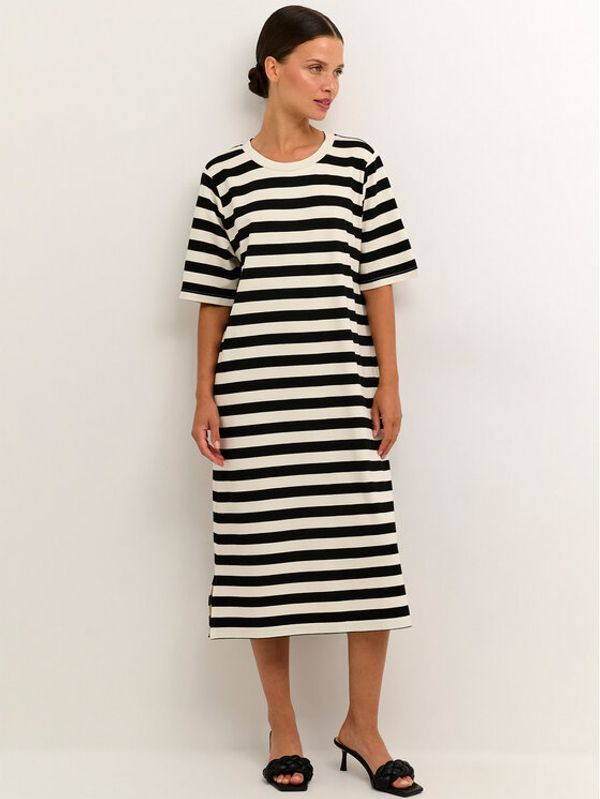 Kaffe Kaffe Džemper haljina Isabella 10507502 Crna Loose Fit