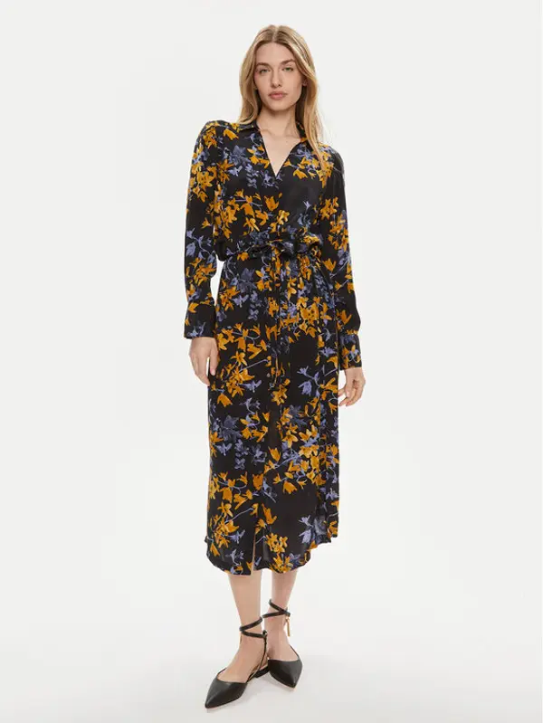 Kaffe Kaffe Haljina košulja 10503838 Crna Regular Fit