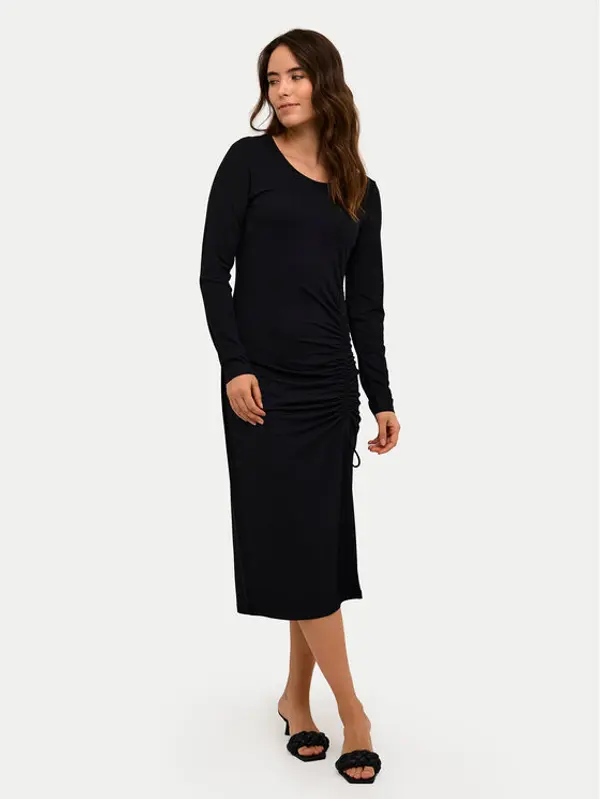 Kaffe Kaffe Haljina za svaki dan Becca 10508889 Crna Slim Fit