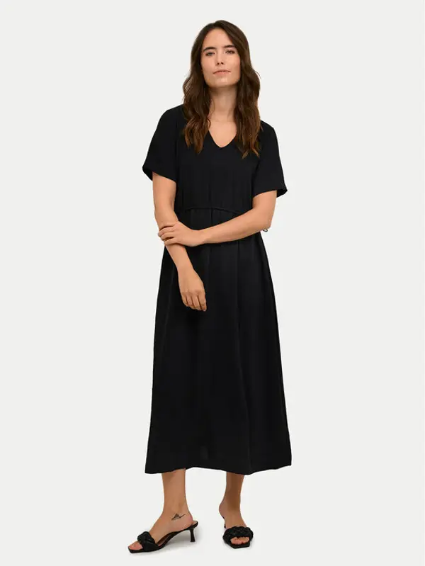 Kaffe Kaffe Haljina za svaki dan Dea 10508615 Crna Regular Fit