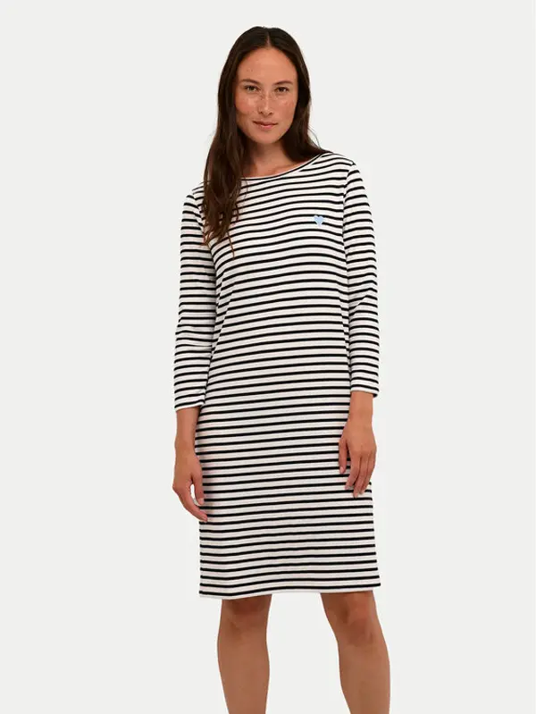 Kaffe Kaffe Haljina za svaki dan Liddy 10508481 Crna Regular Fit