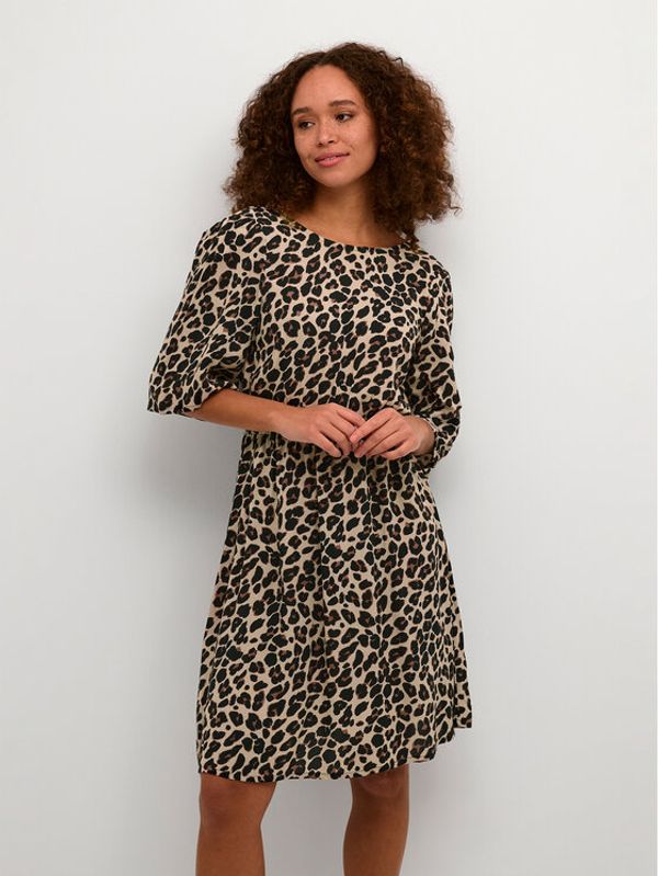 Kaffe Kaffe Haljina za svaki dan Marta 10507608 Smeđa Regular Fit