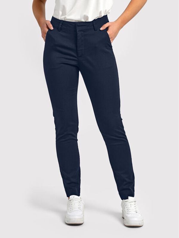 Kaffe Kaffe Hlače Lea 10505191 Tamnoplava Slim Fit