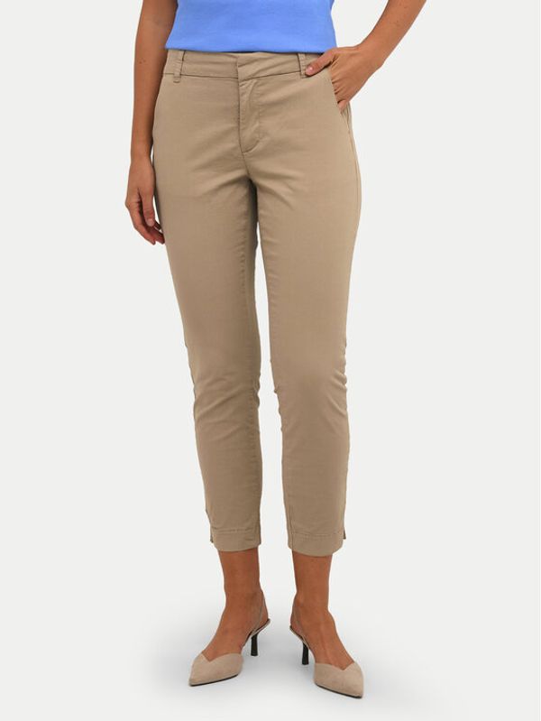 Kaffe Kaffe Hlače Mette 10506121 Bež Regular Fit