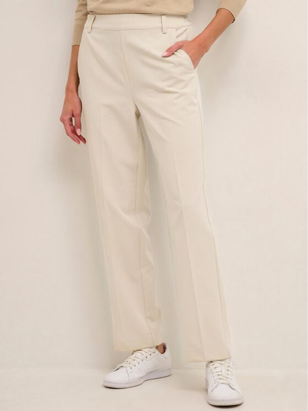 Kaffe Kaffe Hlače Sakura 10506858 Bijela Relaxed Fit