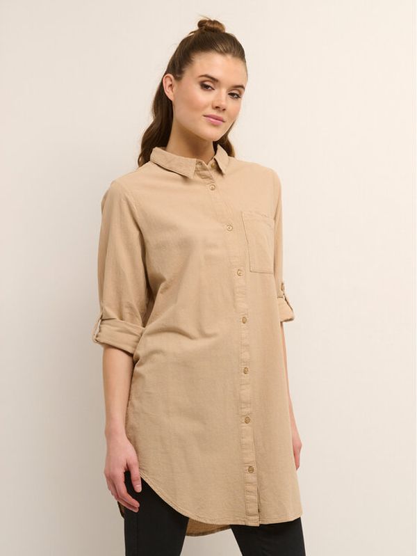 Kaffe Kaffe Košulja Naya 10506337 Bež Relaxed Fit