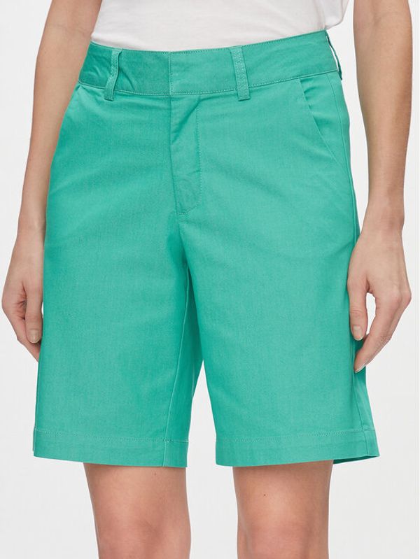 Kaffe Kaffe Kratke hlače Lea 10505457 Zelena Regular Fit