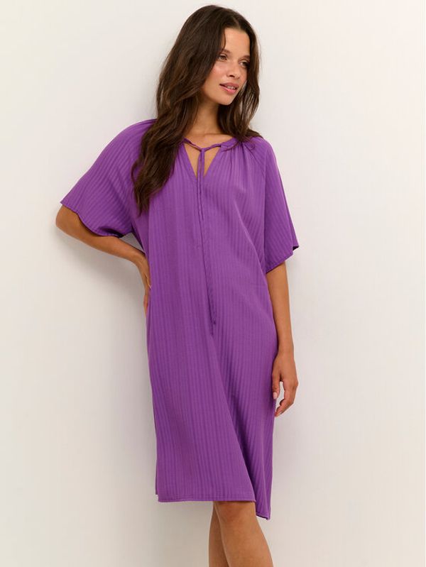 Kaffe Kaffe Ljetna haljina Dahlia 10507457 Ljubičasta Loose Fit