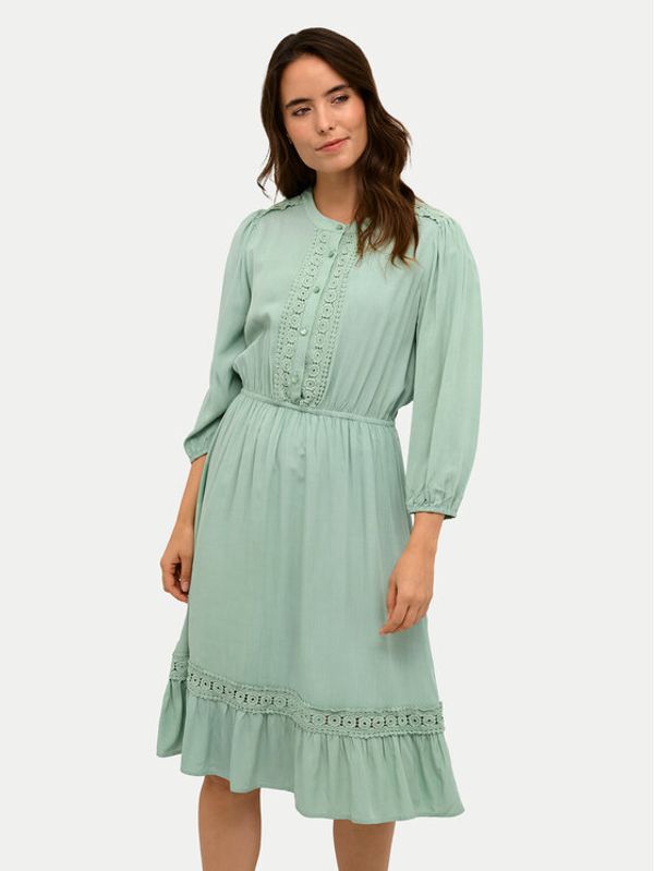 Kaffe Kaffe Ljetna haljina Freya 10507544 Zelena Regular Fit