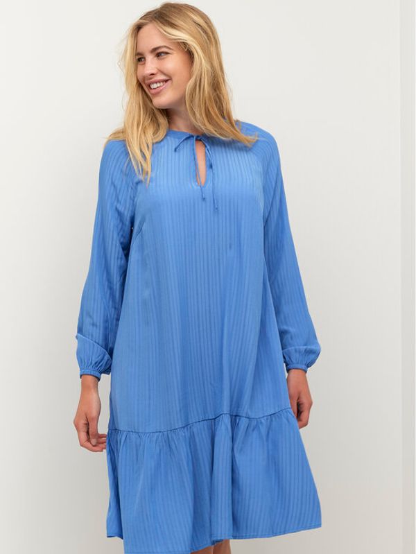 Kaffe Kaffe Ljetna haljina Silvia 10507360 Plava A-Line Fit