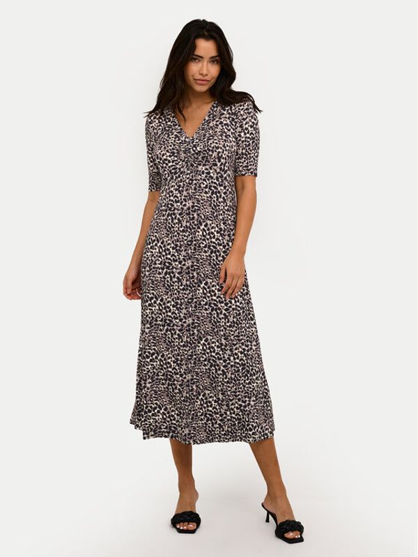 Kaffe Kaffe Ljetna haljina Sivani 10508555 Crna Regular Fit