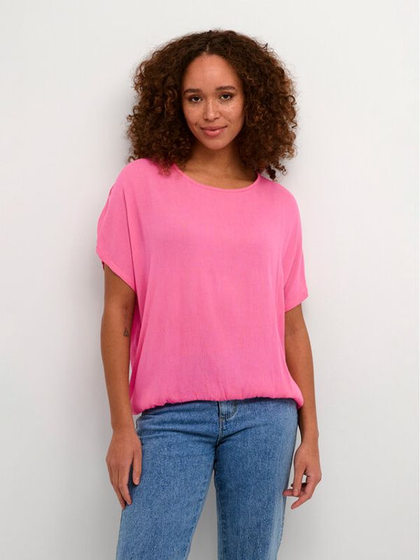Kaffe Kaffe Majica Amber 10500781 Ružičasta Loose Fit