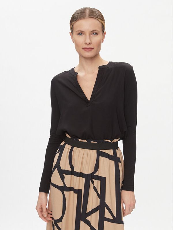 Kaffe Kaffe Majica Calina 10503789 Crna Regular Fit