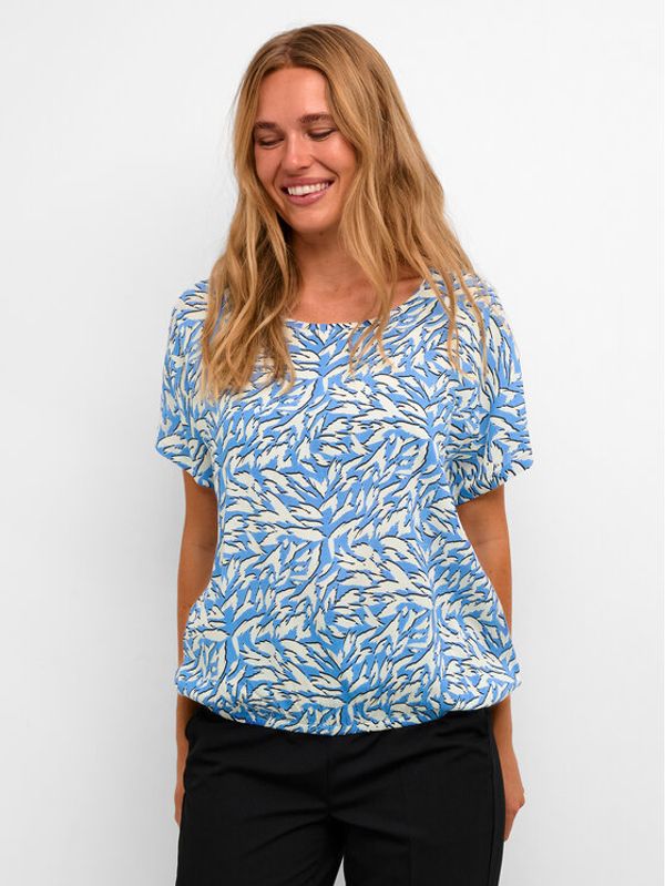 Kaffe Kaffe Majica Jetta 10508417 Plava Regular Fit