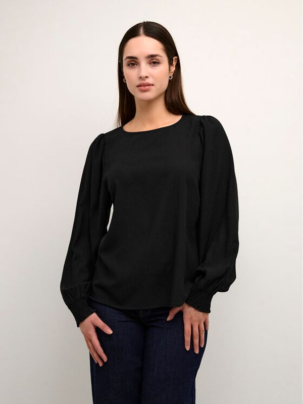 Kaffe Kaffe Majica Kadorte 10507840 Crna Regular Fit