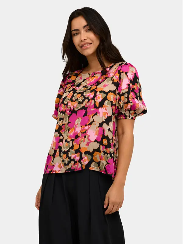 Kaffe Kaffe Majica Pollie 10508548 Šarena Regular Fit