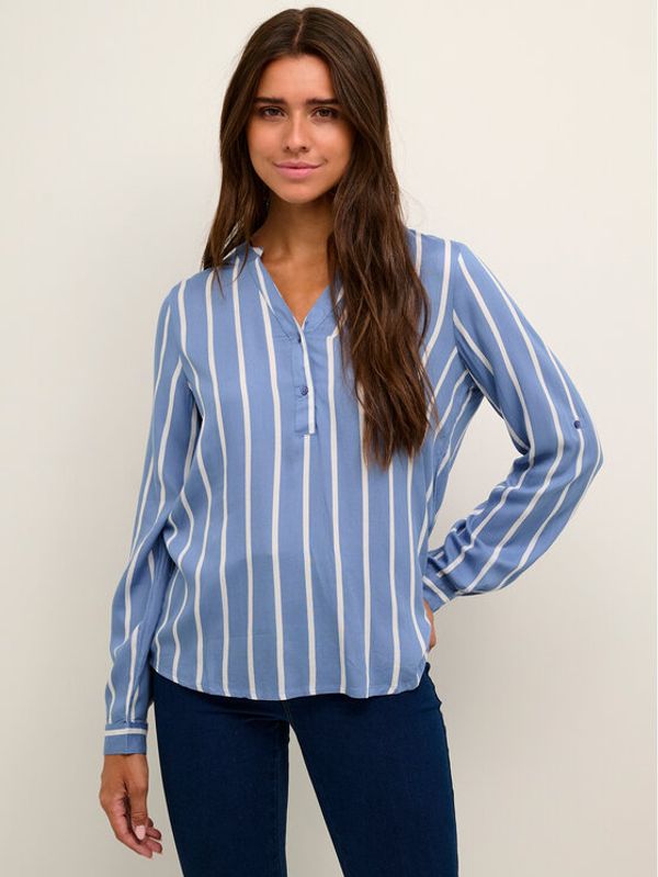 Kaffe Kaffe Majica Stridy 10504279 Plava Regular Fit