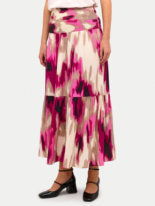 Kaffe Kaffe Maxi suknja 10508816 Ružičasta Regular Fit