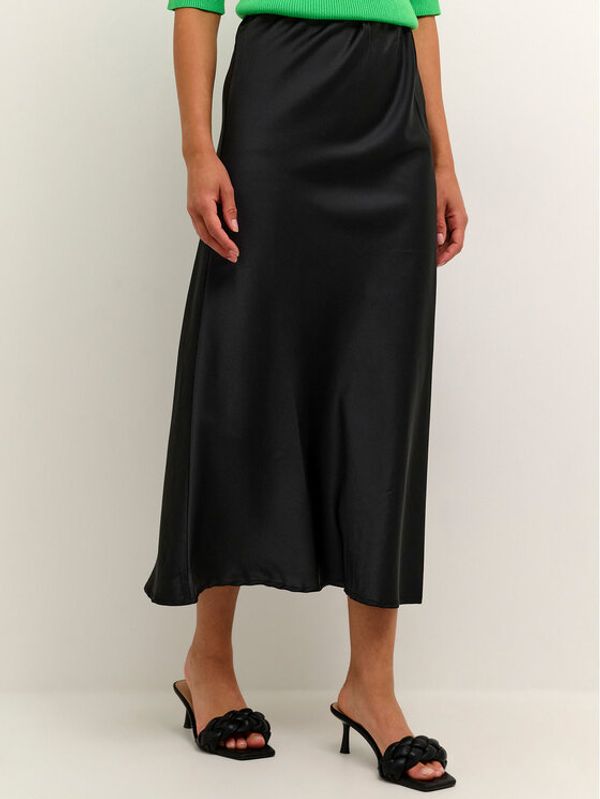 Kaffe Kaffe Midi suknja Sasmina 10507456 Crna Regular Fit