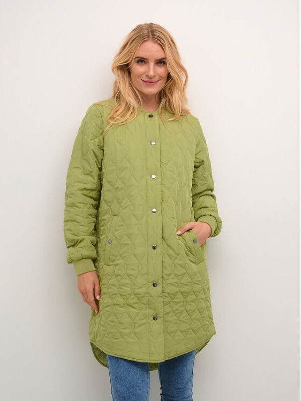 Kaffe Kaffe Pernata jakna Shally 10504093 Zelena Regular Fit