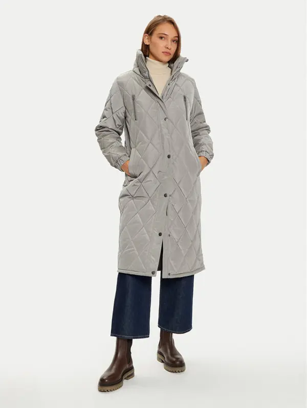 Kaffe Kaffe Prijelazna jakna Lindsay 10507667 Siva Regular Fit