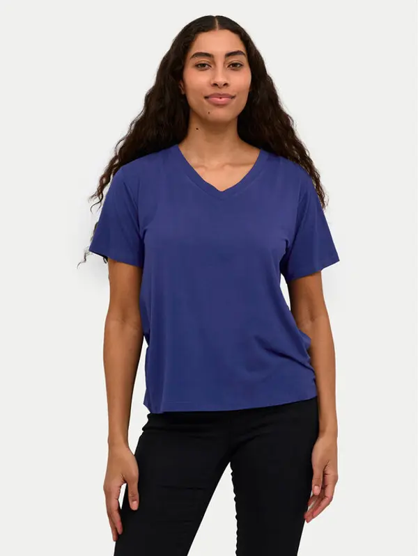 Kaffe Kaffe T-shirt 10508581 Plava Regular Fit