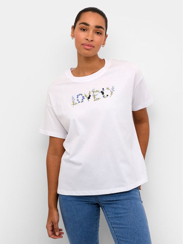 Kaffe Kaffe T-shirt Firia 10508406 Bijela Regular Fit